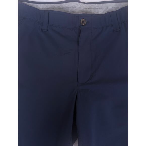 Under Armour Men's Loose Fit Navy Blue Golf Outdoor Pants Size 36/32 Stretch - Picture 3 of 6